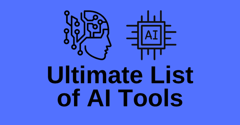 Ultimate List of AI Tools